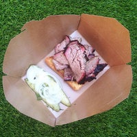 Photo taken at Serious Barbeque Back Lot BBQ by Midtown Lunch LA on 10/8/2014