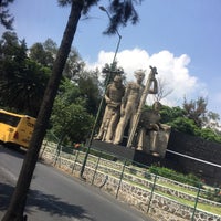 Photo taken at Monumento al Caminero by Juan B. on 8/8/2017