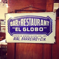 Photo taken at El Globo Restaurant by Germán V. on 8/14/2013