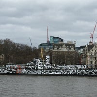 Photo taken at HMS President (1918) by David F. on 3/22/2015