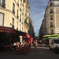 Photo taken at Rue de Lévis by Aylin K. on 9/10/2016
