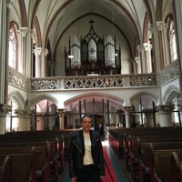 Photo taken at Ev. Tabor-Kirche by Vanessa N. on 4/26/2016