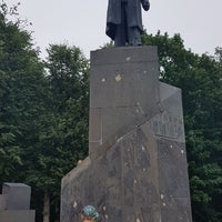 Photo taken at Памятник Ленину by Ümit U. on 8/8/2019