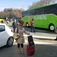 Photo taken at Gare routière Flixbus/Megabus by Sania P. on 3/12/2017