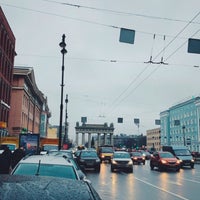 Photo taken at Площадь Московские Ворота by Mari on 12/23/2019