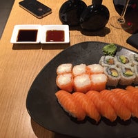 Photo taken at Sushi Shop by Anaïck V. on 2/3/2016