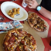 Photo taken at Domino&amp;#39;s Pizza by Selin . on 7/4/2019