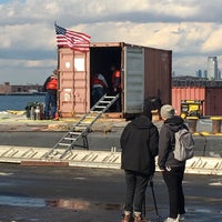 Photo taken at Brooklyn Pier by Kieran C. on 1/26/2017