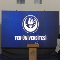 9/22/2016 tarihinde Ayça K.ziyaretçi tarafından TED Üniversitesi'de çekilen fotoğraf