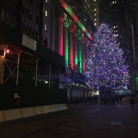 Photo taken at NYSE Christmas Tree by Billy M. on 12/8/2017