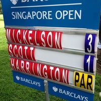 Photo taken at Barclays Singapore Open by Fiona L 피. on 11/9/2012