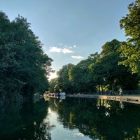 Photo taken at Old Ford Lock (Regent&amp;#39;s Canal) by Ania on 7/15/2022