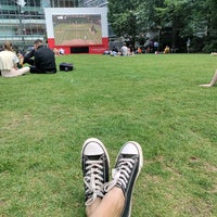 Photo taken at Canada Square by Ania on 7/6/2022