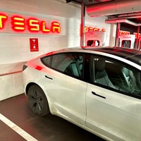 Photo taken at Tesla Supercharger by Gabriel V. on 3/2/2023