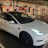 Photo taken at Tesla Supercharger by Gabriel V. on 6/6/2022