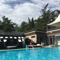 Photo taken at Krtsanisi Swimming Pool by Irina B. on 7/20/2016