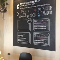 Photo taken at Unicorn.Berlin Weinbergspark by Victoria H. on 3/11/2018
