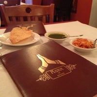 Photo taken at Ayna Agra Indian Restaurant by Marlo G. on 2/16/2013