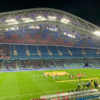 Photo taken at Fisht Olympic Stadium by Darina V. on 12/13/2021
