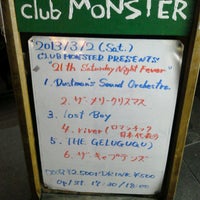 Photo taken at Club Monster by Takuya M. on 3/2/2013