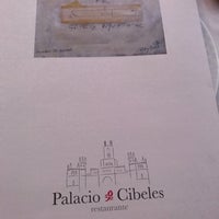 Photo taken at Restaurante Palacio de Cibeles by EV R. on 8/31/2017