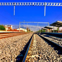 Photo taken at Çumra Tren İstasyonu by Mh&amp;#39;med Y. on 5/9/2018