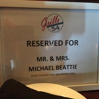Photo taken at Grille 54 by Michael B. on 4/21/2017