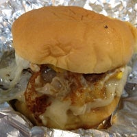 Photo taken at Dorothy Moon&amp;#39;s Gourmet Burgers by Dee W. on 11/16/2012