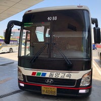 Photo taken at Jeonju Express Bus Terminal by Stephen M. on 4/22/2019