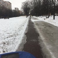 Photo taken at Волжский бульвар by Евгения Е. on 2/22/2017