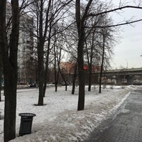 Photo taken at Волжский бульвар by Евгения Е. on 2/28/2017
