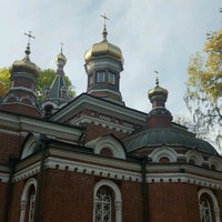 Photo taken at Церковь им.Александра Невского by Antonio K. on 10/6/2016