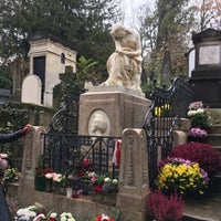 Photo taken at Tombe de Chopin by Chris K. on 11/26/2018