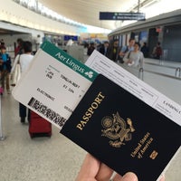Photo taken at Aer Lingus Check-in by Albert T. on 5/8/2016