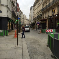 Photo taken at Rue Saint-Denis by Dimitri A. on 2/1/2016