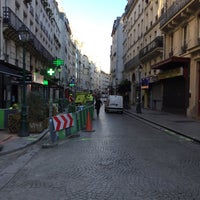 Photo taken at Rue Saint-Denis by Dimitri A. on 1/25/2016