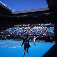 Photo taken at Rod Laver Arena by Justice Z. on 1/23/2024