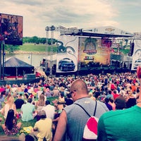 Photo taken at Chevrolet Riverfront Stage by Jeff C. on 6/8/2013