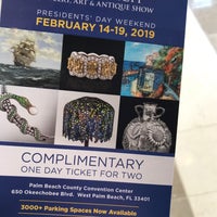 Photo taken at Palm Beach County Convention Center by Divinity on 2/17/2019