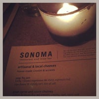 Photo taken at Sonoma Restaurant and Wine Bar by Sean-Patrick on 4/12/2013