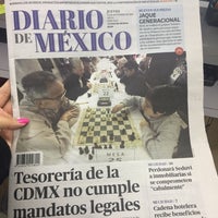 Photo taken at Diario de Mexico by Thalía P. on 9/22/2016
