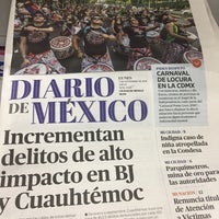 Photo taken at Diario de Mexico by Thalía P. on 11/7/2016