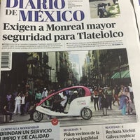 Photo taken at Diario de Mexico by Thalía P. on 10/18/2016