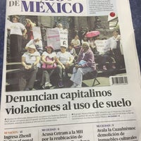 Photo taken at Diario de Mexico by Thalía P. on 10/19/2016