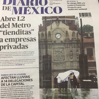 Photo taken at Diario de Mexico by Thalía P. on 11/10/2016