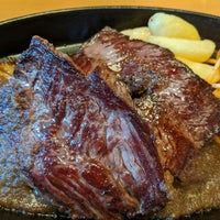 Photo taken at Steak Miya by としこぷ on 7/22/2020