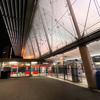 Photo taken at Stratford London Underground and DLR Station by Toby H. on 8/3/2022