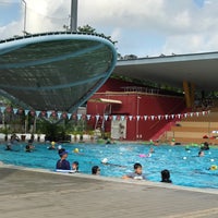 Photo taken at Sengkang Swimming Complex by Kok Ming N. on 5/6/2018