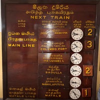 Photo taken at Kandy Railway Station by Andrea D. on 1/2/2024