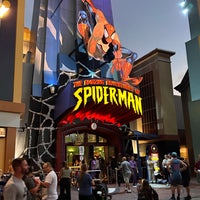 Photo taken at The Amazing Adventures of Spider-Man by Andrea D. on 1/1/2023